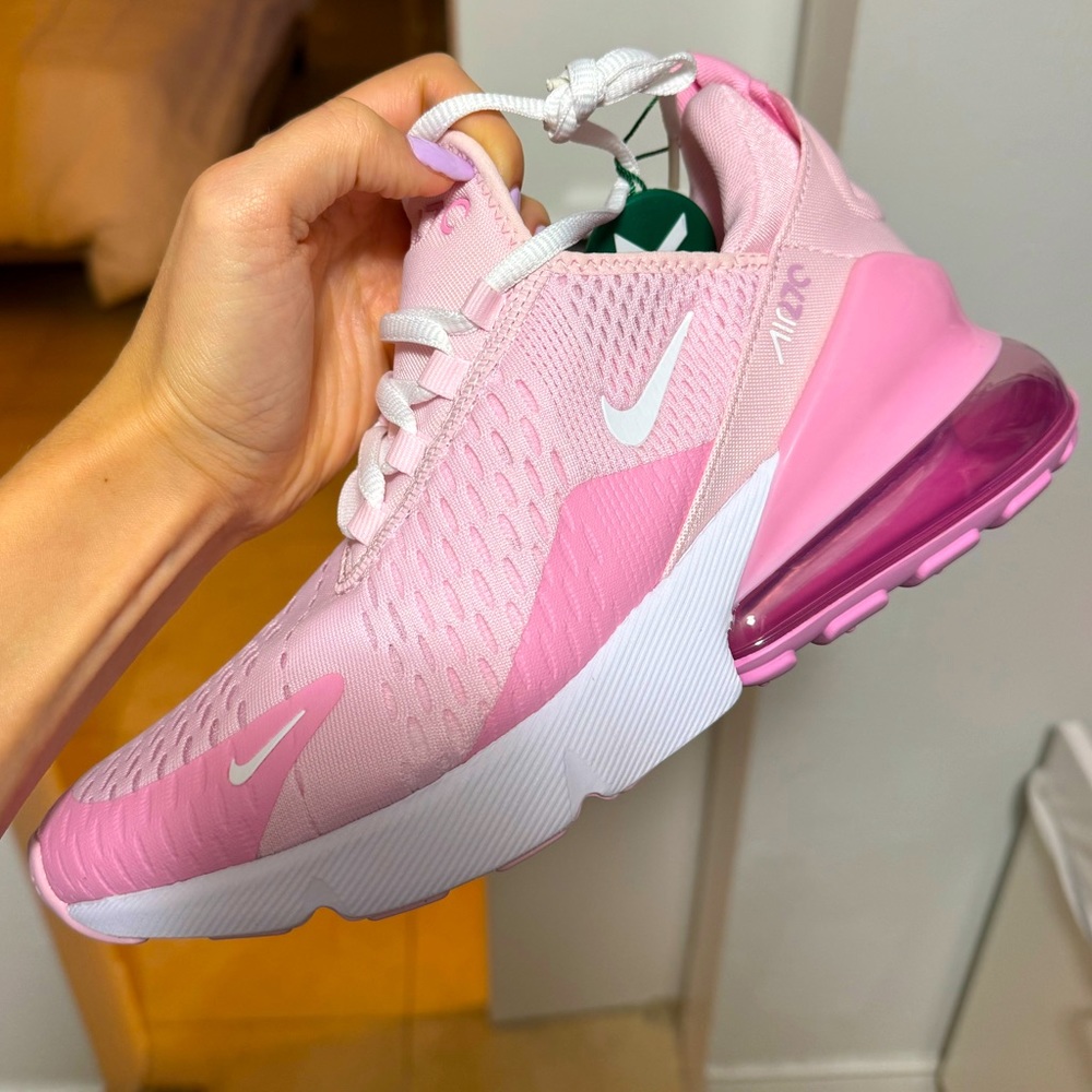 Nike air max 270 pink foam 6.5Y / 8W new original certified with box